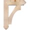 Ekena Millwork Westlake Arts and Crafts Smooth Bracket w/ Offset Brace, Douglas Fir, 7 1/2"W x 26"D x 34"H BKT0806X26X34WTL03SDF - alternate 4